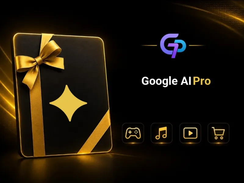 تصویر اشتراک جمنای پرو (Google AI Pro)